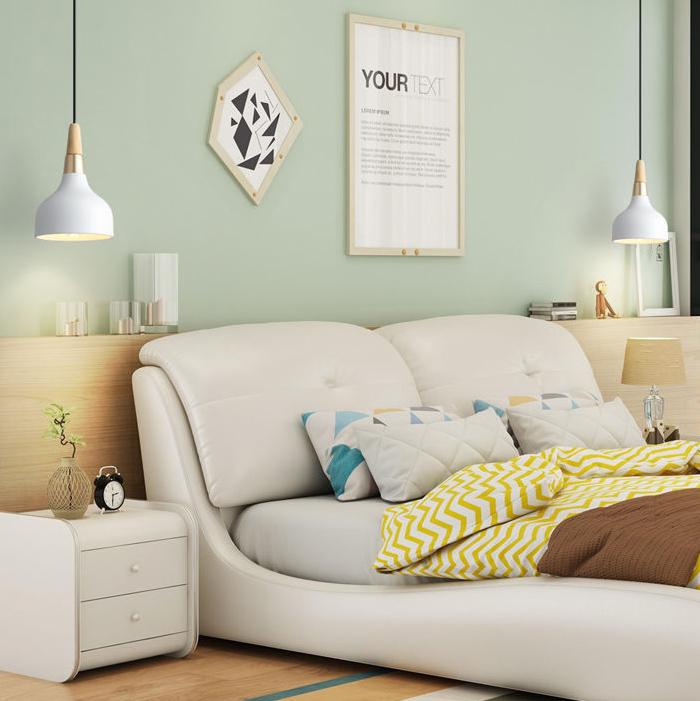 Modern Macaron Disc 1-Light Pendant Lamp