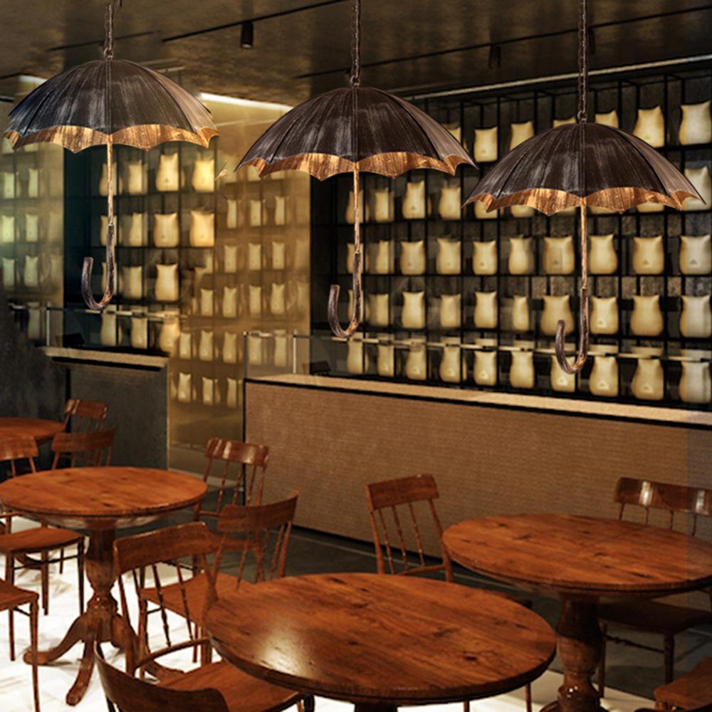 Retro Umbrella 5-Light Chandelier