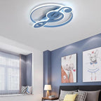 Nordic LED Ceiling Light with Music Notes Design