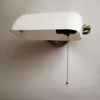 Industrial Round Glass Wall Sconce