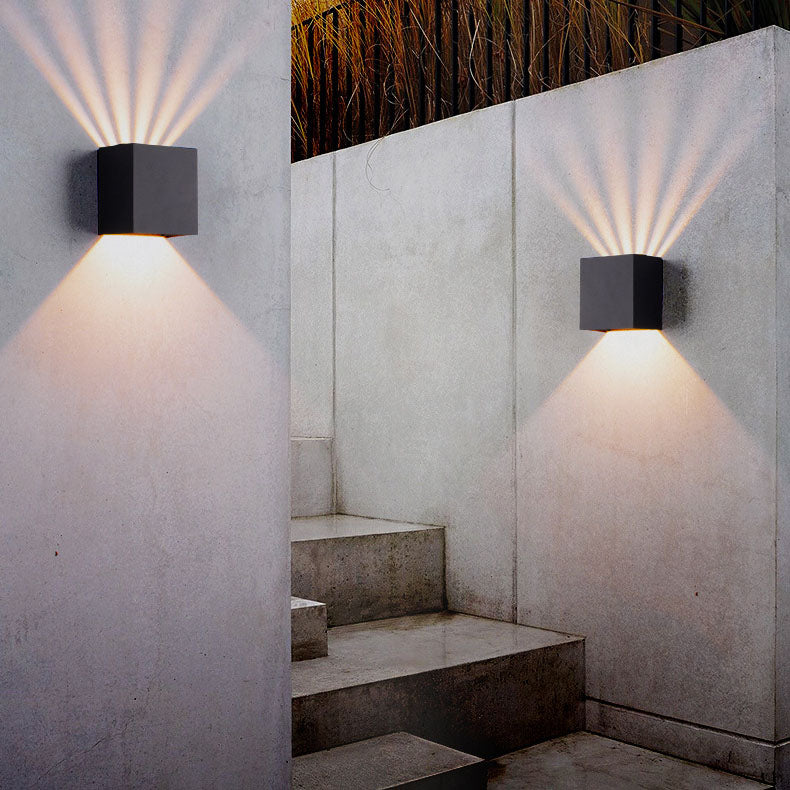 Waterproof Square LED Wall Sconce