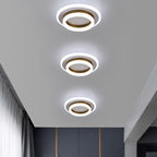 Nordic Acrylic LED Flush Mount Ceiling Light - Square & Circle Design