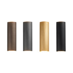 Contemporary Aluminum Cylindrical LED Wall Sconce