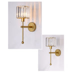 Crystal Bird Wall Sconce