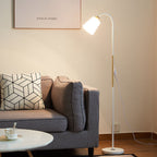 Premium Minimalist Iron Floor Lamp - 1 Light