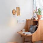 Japanese Minimalist Solid Wood Flush Mount Ceiling Light - Available in 1, 3, or 4 Lights