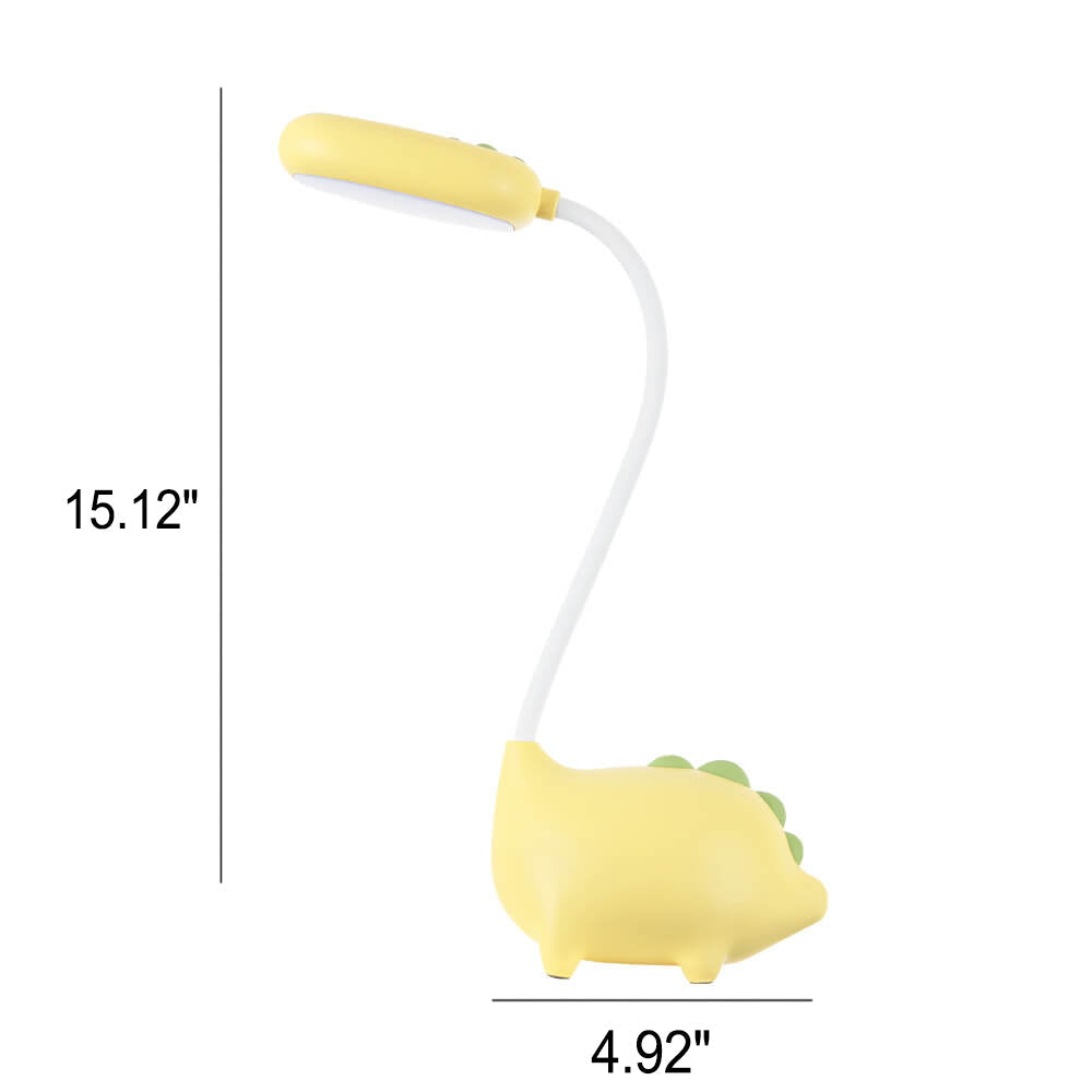 Rechargeable LED Desk Lamp - Cartoon Dinosaur Design