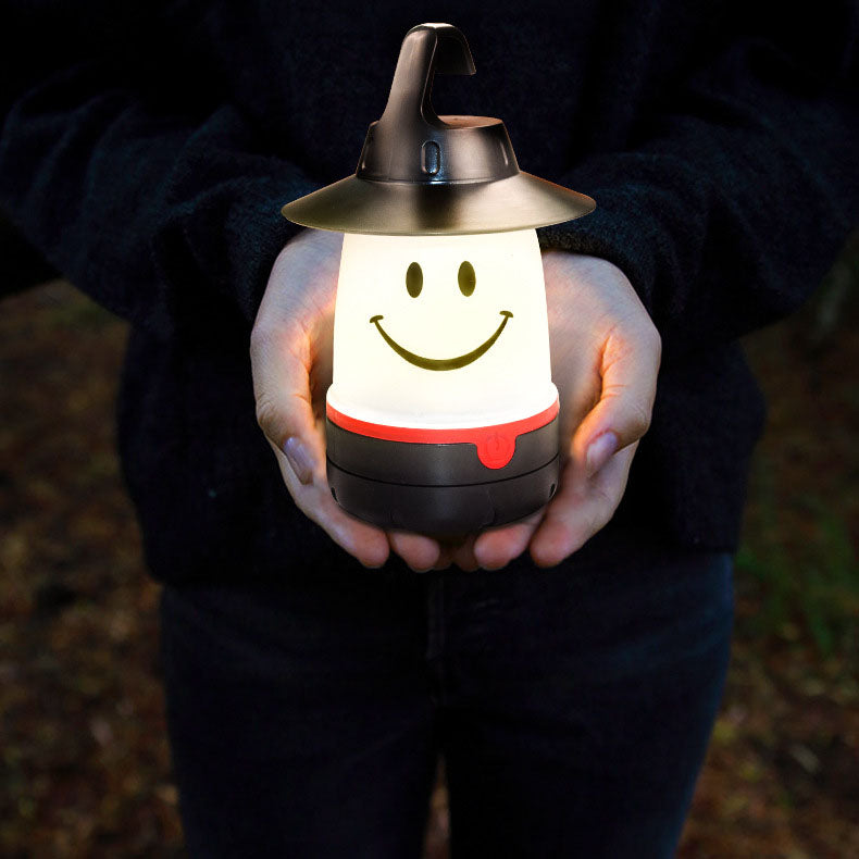 Premium LED Smiley Lantern for Outdoor Camping and Home Decor