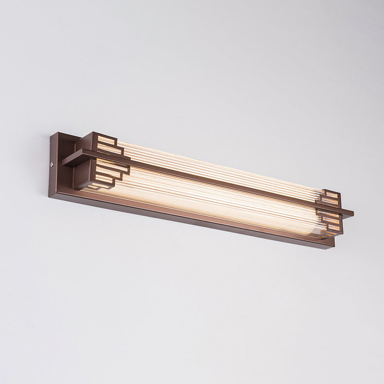 Waterproof Rectangular Stainless Steel LED Wall Sconce