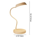 Nordic Minimalist LED Touch Desk Lamp with Eye Protection - Round Plate Design