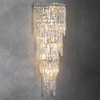 Crystal Tassel Wall Sconce