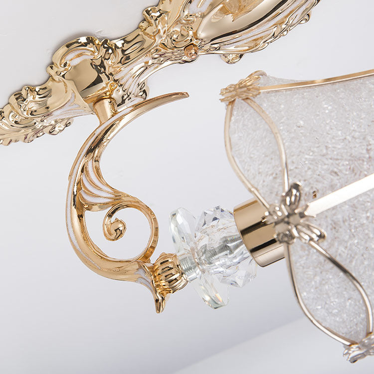 Resin Iron Cone Wall Sconce