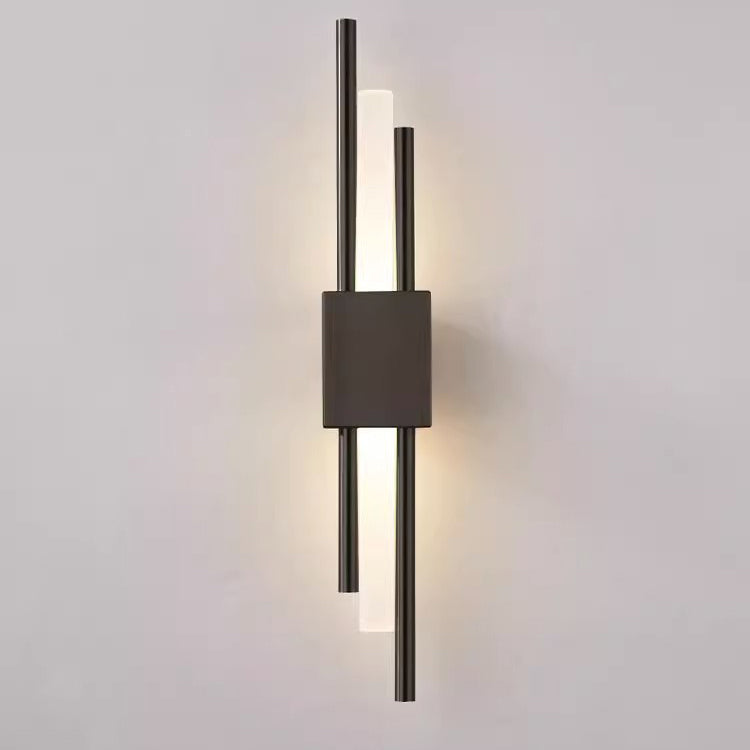 Minimalist Iron & Acrylic Wall Sconce