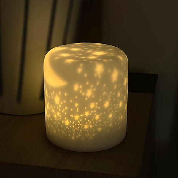 Starry Silicone LED Night Light Table Lamp with USB Charging