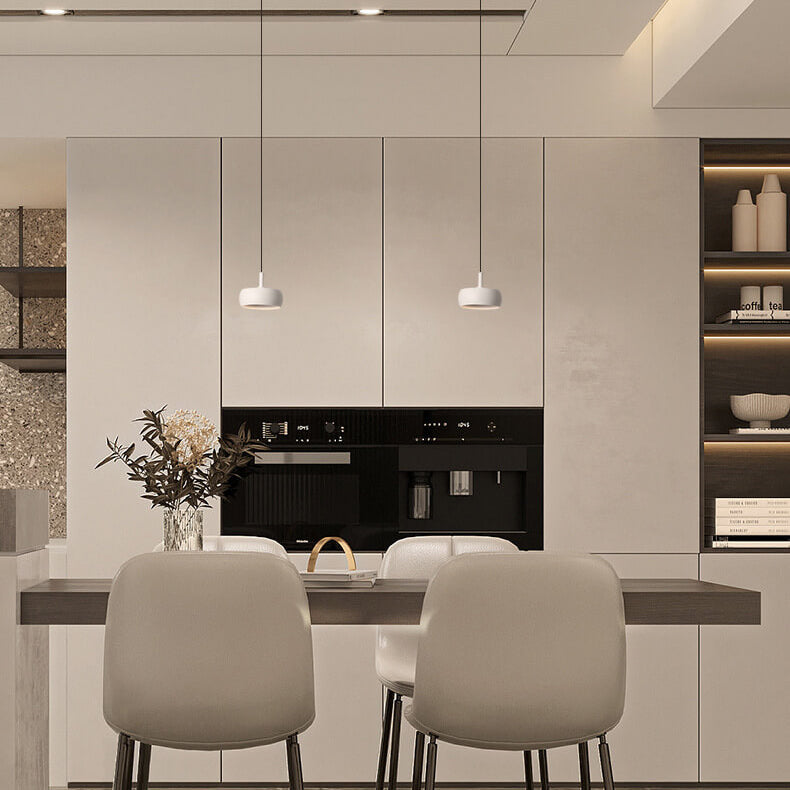 Premium Nordic Minimalist Retractable Dome LED Pendant Light