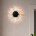 Minimalist Aluminum Round LED Wall Sconce