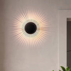 Minimalist Aluminum Round LED Wall Sconce