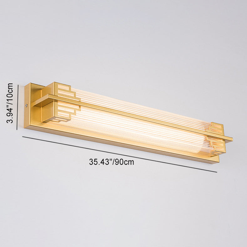 Waterproof Rectangular Stainless Steel LED Wall Sconce