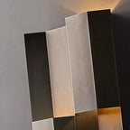 Modern Waterproof Stainless Steel Rectangular LED Wall