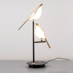 Nordic Minimalist LED Table Lamp - Magpie Bird Design