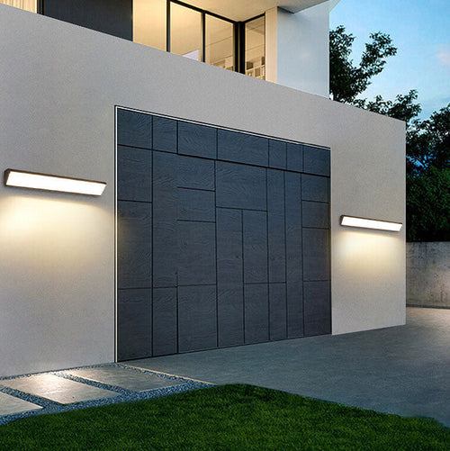 Aluminum & Acrylic Outdoor Sconce