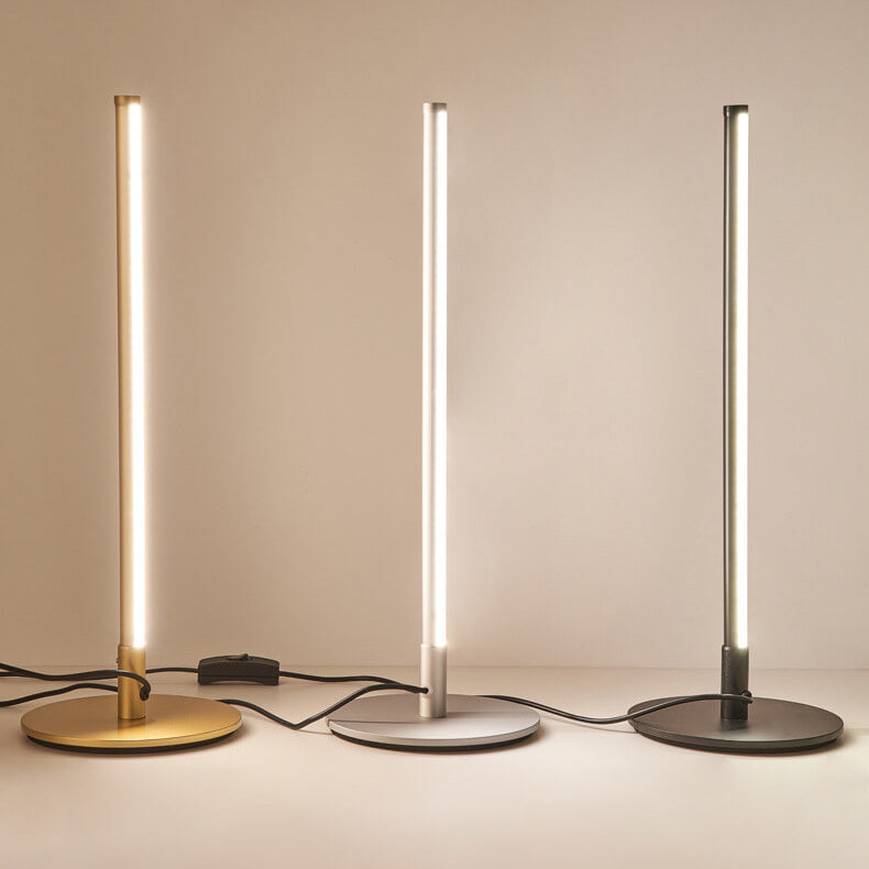 Contemporary Linear LED Table Lamp - Minimalist Design