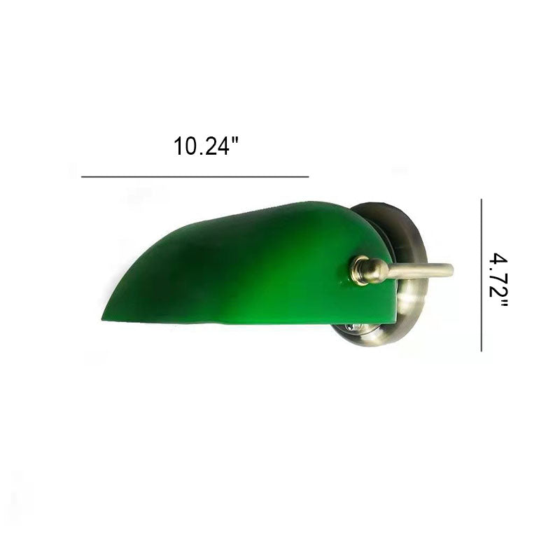 Industrial Round Glass Wall Sconce