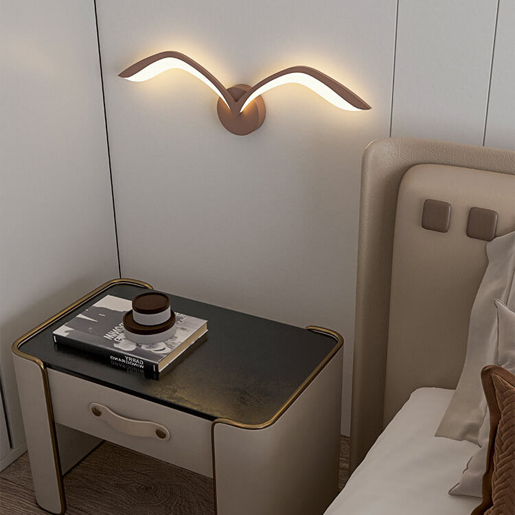 Minimalist Seagull Wall Sconce