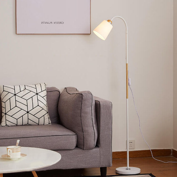 Premium Minimalist Iron Floor Lamp - 1 Light