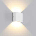 Square Aluminum LED Wall Sconce