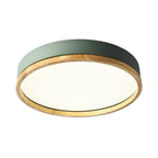 Elegant Round Acrylic LED Flush Mount Ceiling Light