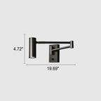 Copper Rotatable LED Wall Sconce