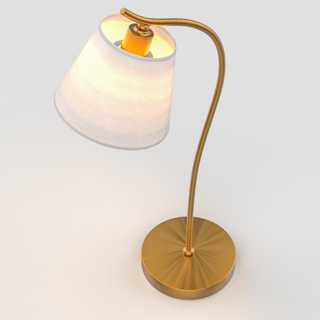 Premium Metal Gooseneck Desk Lamp with Fabric Cone Shade for Home Office
