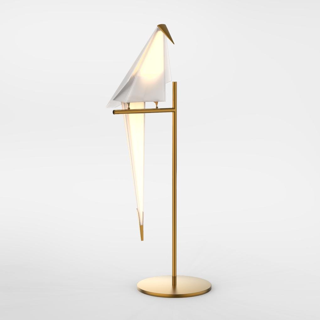 Origami Bird LED Accent Table Lamp - Ambient Home Decor