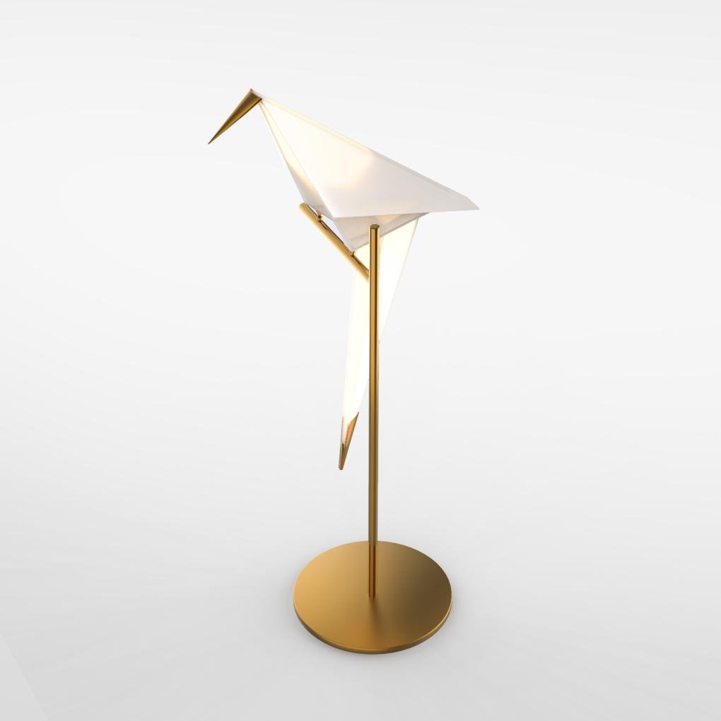 Origami Bird LED Accent Table Lamp - Ambient Home Decor