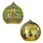 Fireworks Glass Dome Pendant Light