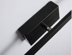Black Linear LED Nordic Mirror Sconce