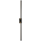 Black Linear LED Nordic Mirror Sconce