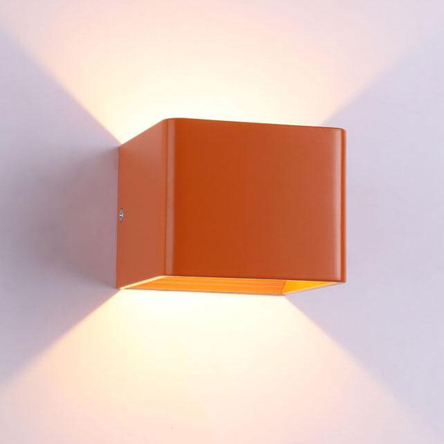 Aluminum Square LED Mini Wall Sconce