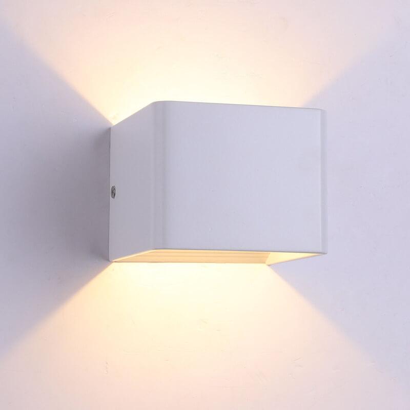Aluminum Square LED Mini Wall Sconce