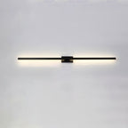 Black Linear LED Nordic Mirror Sconce