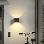 Premium Outdoor Waterproof LED Square Aluminum Wall Sconce