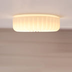 Cream Textured Glass LED Ceiling Light