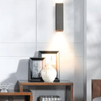 Brushed Aluminum Rectangular LED Sconce