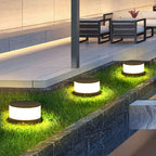 Premium Waterproof LED Solar Round Column Post Light