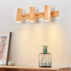 Modern Wood Spotlight Wall Sconce