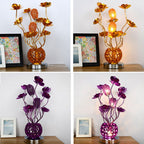 Premium European Rose Aluminum LED Table Lamp