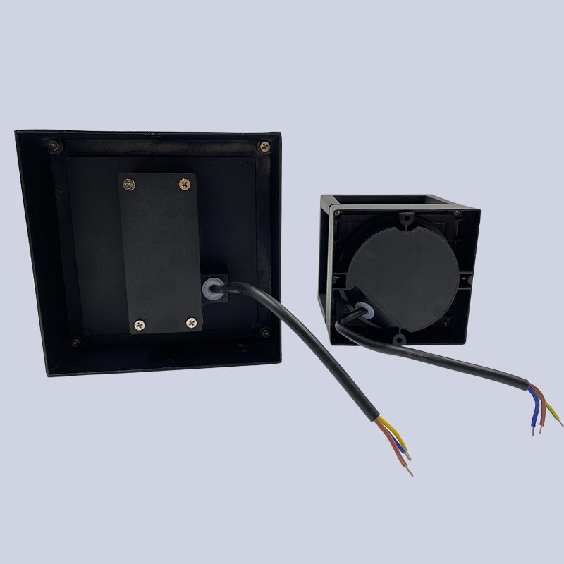 Premium Waterproof Square LED Outdoor Wall Sconce - Modern