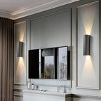 Contemporary Aluminum Cylindrical LED Wall Sconce
