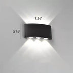 Premium Waterproof LED Outdoor Arc Wall Sconce
